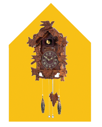 Cuckoo clocks in Mt Tamborine - gift and craft shops of Gallery Walk, down the road from Amore B&B